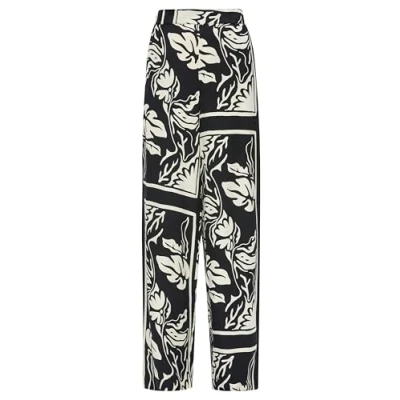 Abbildung von s.Oliver Black Label Regular MIT WIDE LEG Stoffhose, Damen, Größe: 32, Schwarz