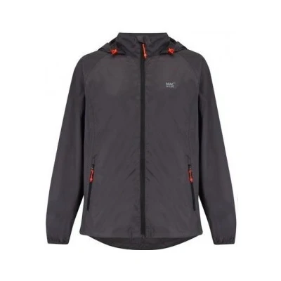 Abbildung von Graue (Charcoal) leichtgewichtige Regenjacke von Mac in a Sac