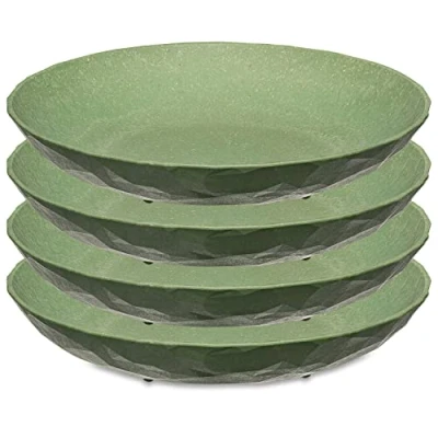 Abbildung von Koziol Tiefe Teller Club Grün ø 22 cm 4 Stück