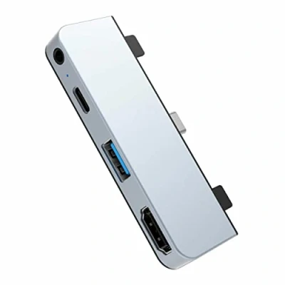 Abbildung von Hyper HyperDrive 4 in 1 iPad Pro USB C Hub grey HD319E GRAY