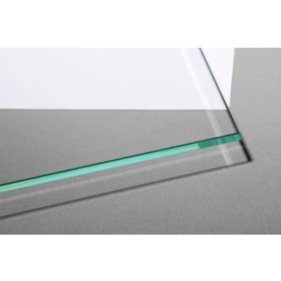 Abbildung von ESG Tischplatte nach Maß Individuell Anpassbare Glasplatte klar 6 mm Tischplatte, Küche Sicherheitsglas für Tischplatten, Möbelauflagen Made in Germany