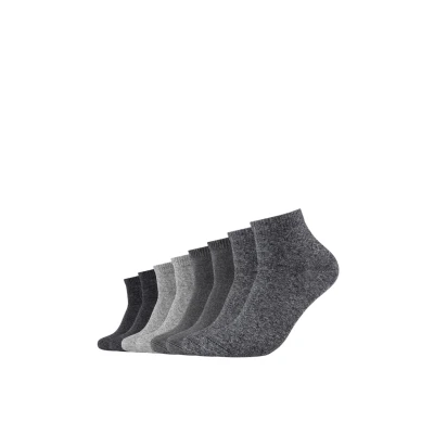 Abbildung von s.Oliver Unisex Essentials Quarter 8PACK Socken, Damen, Größe: 35 38, Black mix