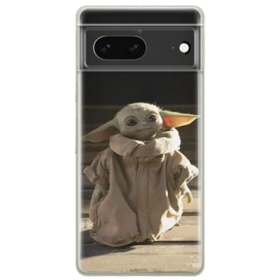 Abbildung von ERT GROUP Handyhülle für Google Pixel 7 Original und offiziell Lizenziertes Star Wars Muster Baby Yoda 001 optimal an die Form des Handy angepasst, hülle aus TPU