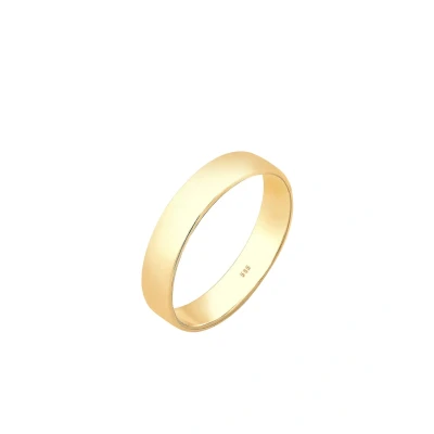 Abbildung von Elli Engagement Classic Ring goldcoloured, Größe: 54, Gold coloured