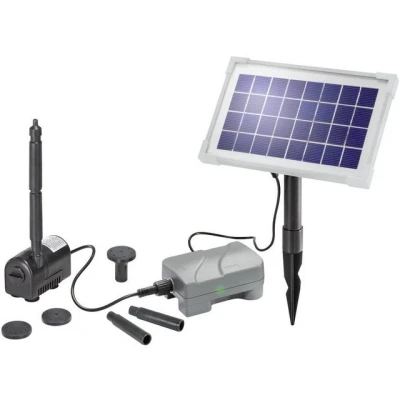 Abbildung von Esotec Solarpumpe 101709 Rimini Plus Solar Pumpenset mit Akkuspeicher