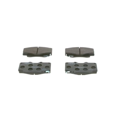 Abbildung von BOSCH 0 986 494 497 Bremsbelagsatz Low Metallic mit akustischer Verschleißwarnung TOYOTA: HILUX 3 Pick up, Pritsche/Fahrgestell (KUN1, TGN3
