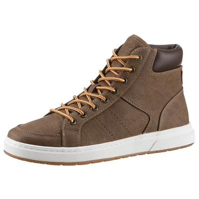 Abbildung von Levi&#039;s Piper MID Sneaker high, Herren, Größe: 41, Medium brown Schuhe