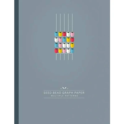 Abbildung von Seed Bead Graph Paper: Beading Paper with Multiple Patterns (square/loom, brick and peyote) to create your own beadwork designs