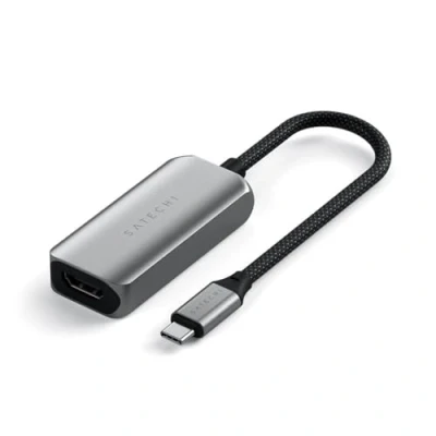 Abbildung von SATECHI USB C zu HDMI 2.1 Adapter, 8K@60Hz, 4K@120Hz, HDMI, HDR, Kompatibel mit Thunderbolt 3/4, MacBook Pro, Air, iPad iPhone 16 und mehr