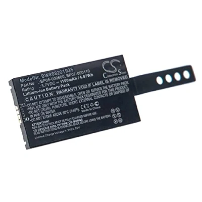 Abbildung von vhbw Akku kompatibel mit Datalogic Memor NFP Barcodescanner POS (1100mAh, 3,7V, Li Ion)