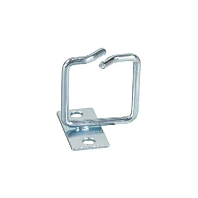 Abbildung von EFB I CASE RING SLIM44 Kabelführungsbügel 40x40mm mit versetzter Montageplatte, Silber
