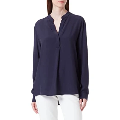 Abbildung von Seidensticker Fashion Tunika Regular FIT Bluse, Damen, Größe: 42, Dark blue