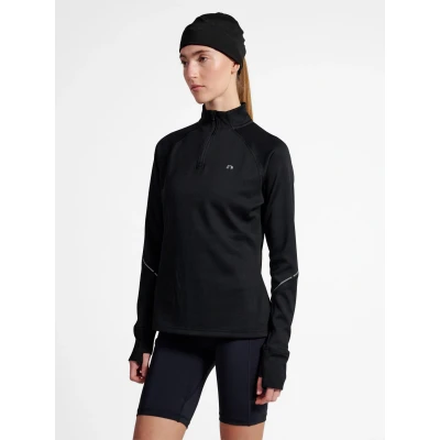 Abbildung von Halbreißverschluss Jacke Nwlpower Laufen Damen NEWLINE