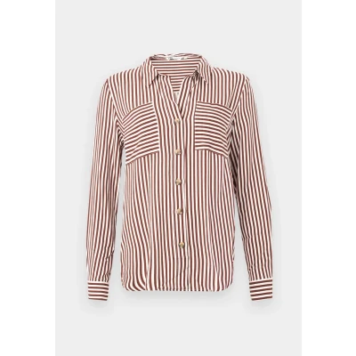 Abbildung von ONLY Damen Onlyasmin Shirt L/S WVN Noos Hemd Mit Langen Ärmeln Und Standard Passform Für Den Alltag, Cappuccino, XXL