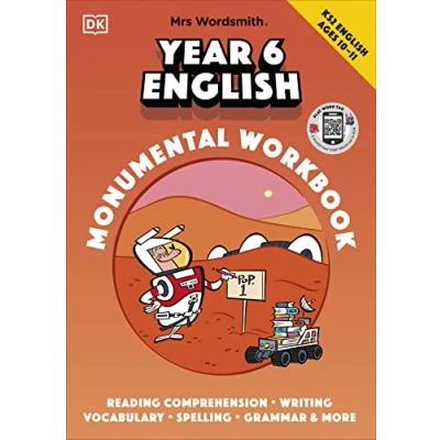 Abbildung von Mrs Wordsmith Year 6 English Monumental Workbook, Ages 1011 (Key Stage 2): + 3 Months of Word Tag Video Game