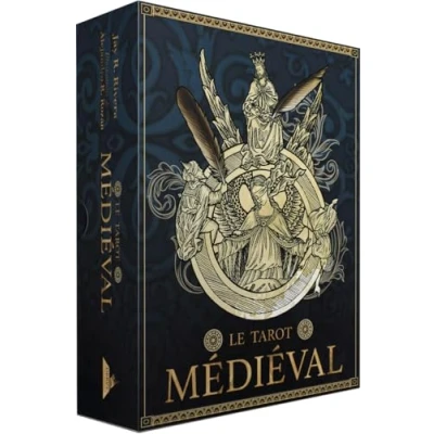 Abbildung von Le Tarot médiéval: Ce coffret contient 80 cartes et un livre