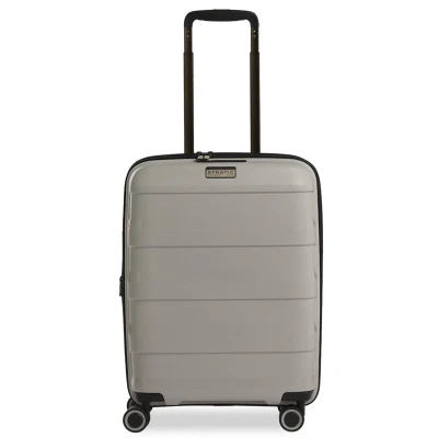 Abbildung von Stratic Straw+ Hartschalen Koffer S (55 cm) beige mit 4 Rollen