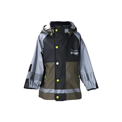 Abbildung von Sterntaler Regenjacke / wasserabweisende Jacke für Kinder, Größe: 104, Dark green