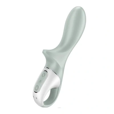 Abbildung von Satisfyer Air Pump Booty 3 19 cm Analvibrator Aufblasbarer Schaft für intensivere Stimulation 12 Vibrationsprogramme Wiederaufladbar Wasserdicht (IPX7) Hautfreundliches Silikon