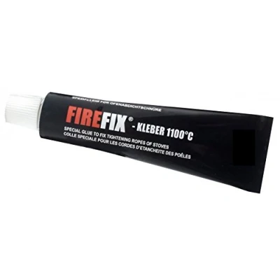 Abbildung von FireFix Backofenrost Kleber hitzebeständig für Keramikkordeln, Keramik