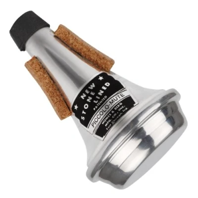 Abbildung von Humes &amp; Berg Dämpfer New Stone Lined Symphonic Straight 115A Piccolo Trompete