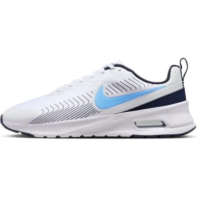 Abbildung von Nike Air Max Nuaxis Herren Schuh, White/University Blue Obsidian Obsidian, 40 EU