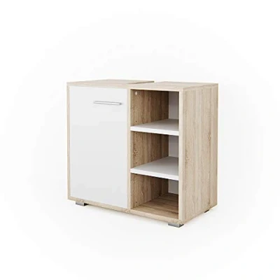Abbildung von Vicco Waschbeckenunterschrank Perry, Sonoma, 60 x 55.6 cm Tragbar