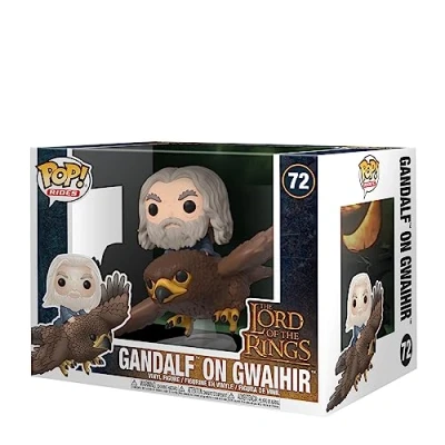 Abbildung von Funko Spielfigur der Herr Ringe Gandalf On Gwaihir 72 Pop!
