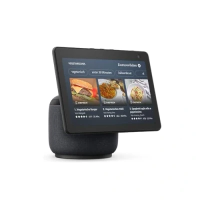 Abbildung von Echo Show 10 (3. Generation) Hochauflösendes Smart Display mit Bewegungsfunktion und Alexa, Anthrazit