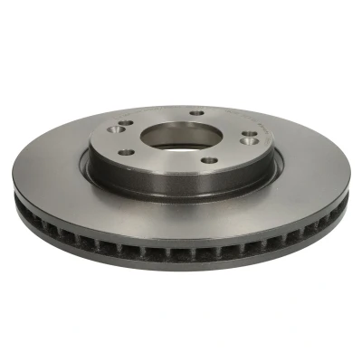 Abbildung von BREMBO Bremsscheibe KIA: CERATO 2 Stufenheck 280mm 26mm 5 innenbelüftet beschichtet 09.B665.11 517121M000,517121X100 Bremsscheiben, Scheibenbremsen