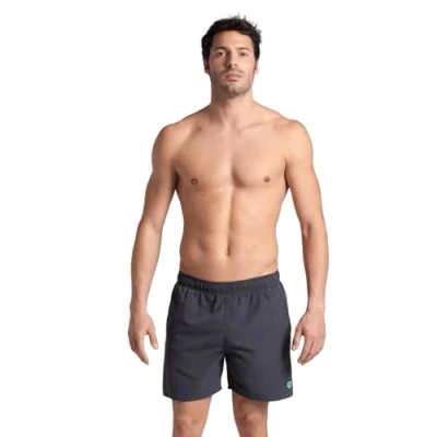 Abbildung von Arena Herren Fundamentals Boxer Swim Trunks, Asphalt Water, 3XL EU