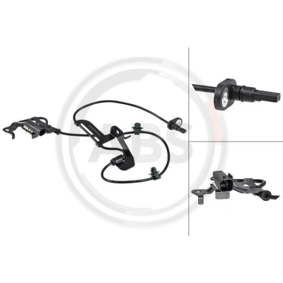 Abbildung von A.B.S. 31859 ABS Sensor aktiver 1205 schwarz FORD: Ranger Mk3