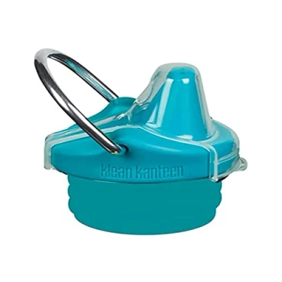 Abbildung von Kid Kanteen Unisex Erwachsene Sippy Flasche, Kunststoff, Teal, One Size