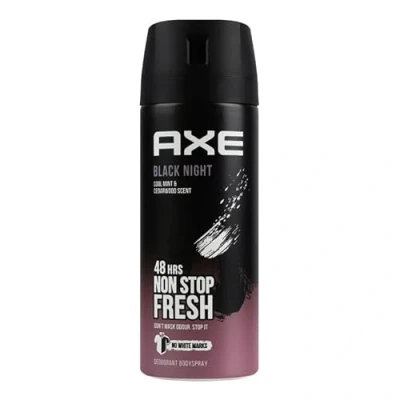 Abbildung von 6 x Axe Men Deodorant/Bodyspray &quot;BLACK NIGHT&quot; 150 ml