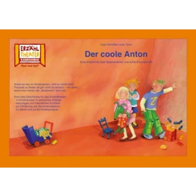Abbildung von Der coole Anton / Kamishibai Bildkarten: Eine Geschichte über Spielverderber und echte Freundschaft. 13 Bildkarten für das Erzähltheater