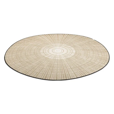 Abbildung von wash+dry by Kleen Tex Teppich &quot;Cascara beige&quot;, rund