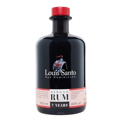 Abbildung von Premium Single Rum 7 Jahre (40% Vol.) Aus Zuckerrohrsaft Im EX Bourbon Holzfass gereift Ohne künstl. Aromen &amp; Zusatzstoffe 0,5l