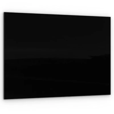 Abbildung von ALLboards Glasboard Magnetisch Schwarz 90x60cm, Rahmenlos, Glastafel, Magnettafel, Gehärtetes Glas