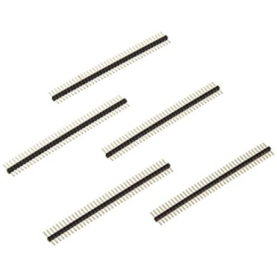 Abbildung von Delock Stiftleiste 40 Pin, Rastermaß 1,27 mm, 1 reihig, gerade, 5 Stück