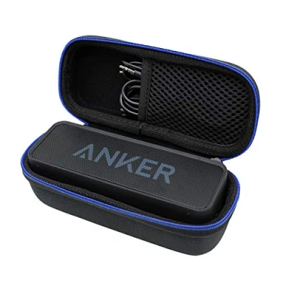 Abbildung von Hart Reise Tasche Case für Anker SoundCore1/SoundCore 2 Bluetooth Lautsprecher mit Dual Treiber besserem Bass von GUBEE (Black)