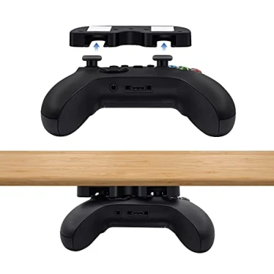 Abbildung von Mcbazel Untertisch Controller Halter, Halterung, Ständer für Xbox 360/Xbox One/Xbox One S/Xbox X/Xbox Series S/Switch Pro