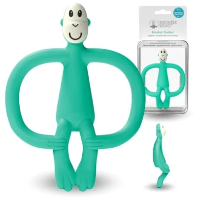 Abbildung von Matchstick Monkey Beiίring / Zahnungshilfe Beiίspielzeug fόr wundes Zahnfleisch Affe