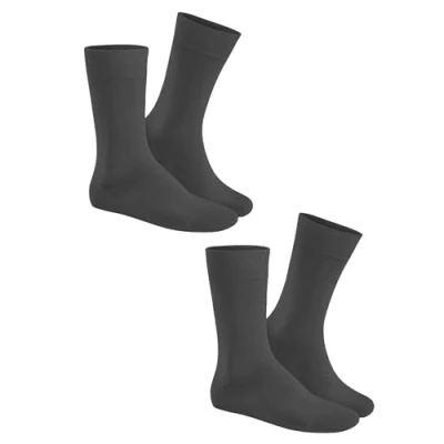 Abbildung von Hudson Herren Socken, 024491 Only, 2er Pack, Gr. 43/46, Grau (Graumeliert 0550)