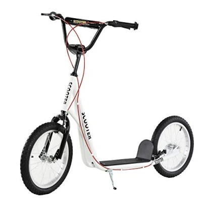 Abbildung von HOMCOM Scooter Kinderscooter mit Handbremse