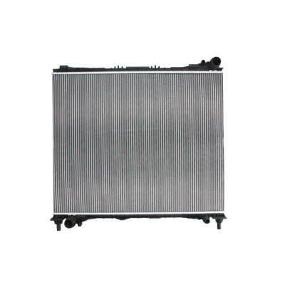 Abbildung von NRF 59174 Kühler, Motorkühlung Aluminium 736 580 27 Kühlrippen gelötet