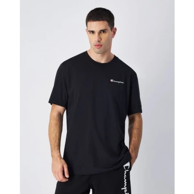 Abbildung von Champion Icons Crewneck Small LOGO Tshirt basic, Herren, Größe: Small, Black