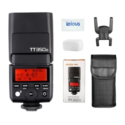 Abbildung von Godox TT350O Mini TTL Blitz Speedlite, 2.4G HSS 1/8000s GN36 für Olympus Kamera E P5 P3 Pen F M10II M5II M1 PL8 Panasonic DMC GX85 G7 GF1 LX100