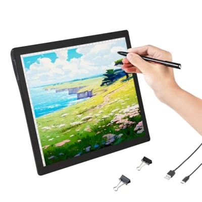 Abbildung von VEVOR LED Leuchttisch Leuchttablet A4 Tracing Pad Wiederaufladbar Leuchtbox
