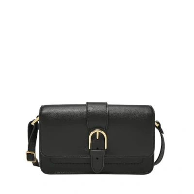 Abbildung von Fossil Damentasche Zoey braune kleine Crossbodytasche aus Leder, L: 19,7 cm, B: 3,8 H: 11,4 ZB1937200