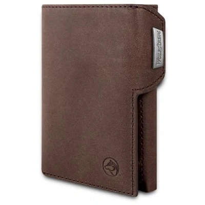 Abbildung von Wolfstrøm Geldbörse &#039;Svente&#039; Slim Wallet I 11 Karten Mini Unisex mit Münzfach (Handgefertigt, Made in Europe), Handgefertigt Europa